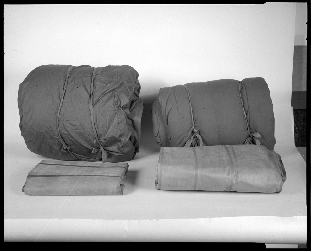 Sleeping bags Digital Commonwealth