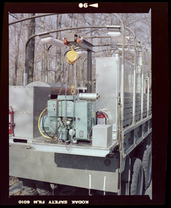 Truck bed and winch