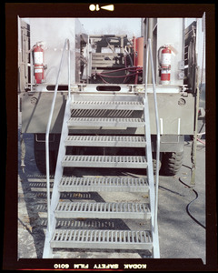 Stairs into truck bed