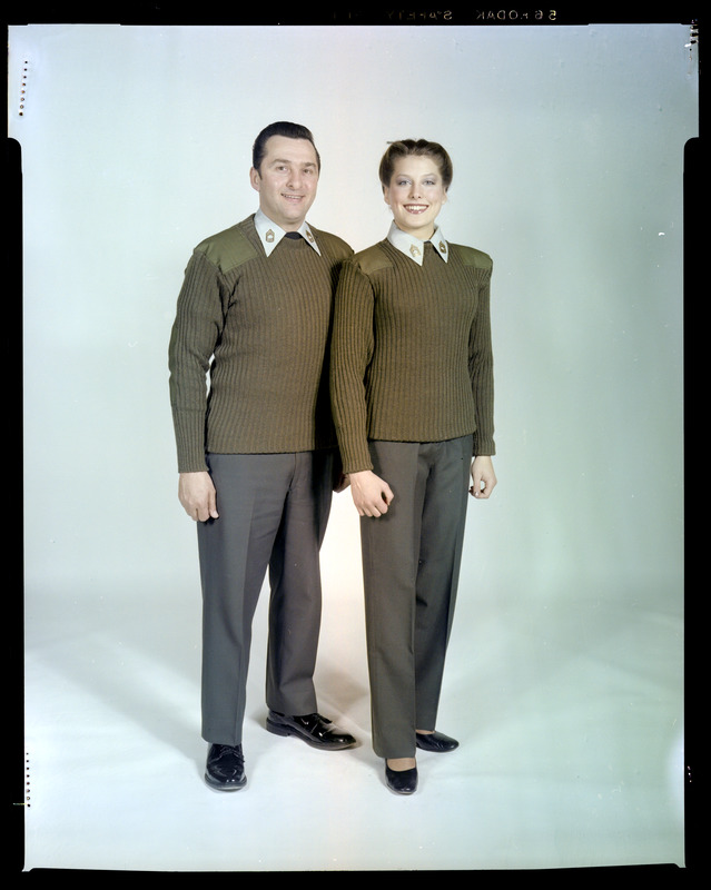 Men's and women's uniforms