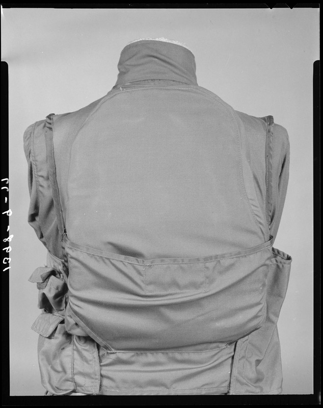 CEMEL USAF survival armor vest with back fragmentation carrier