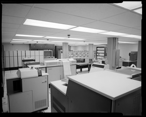 Grounds & facilities - data analysis office, UNIVAC system