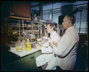 Personnel - lab shot, equipment, white coats