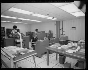 Grounds & facilities - data analysis office, UNIVAC 1106