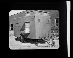 Kitchen, mobile, trailer-type ex 51-1