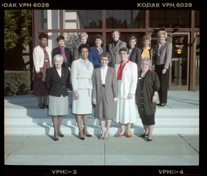 Gen Tuttle + his command with wives