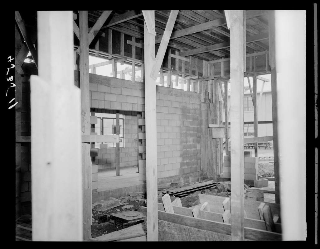 Construction of Natick Soldier Research, Development & Engineering Center progress shot