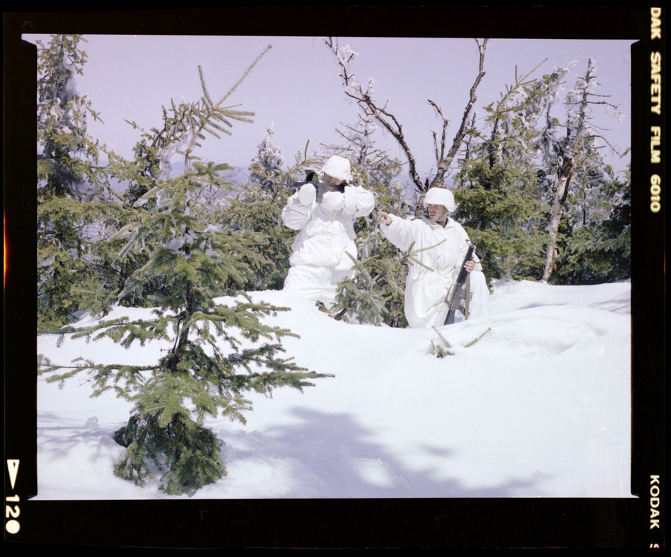 Snow camouflage suits