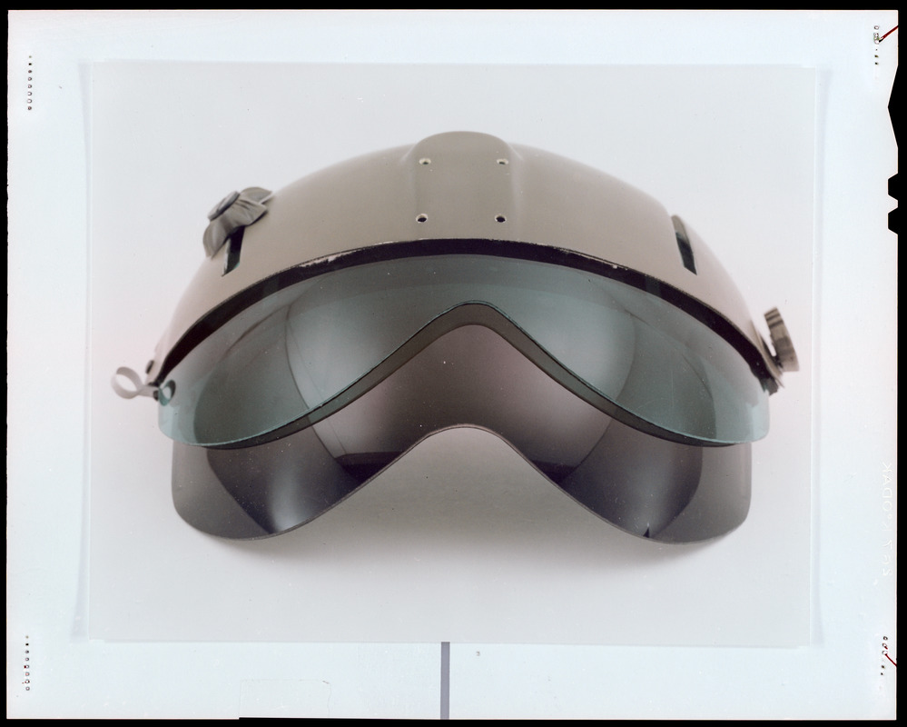Laser protective visor Digital Commonwealth