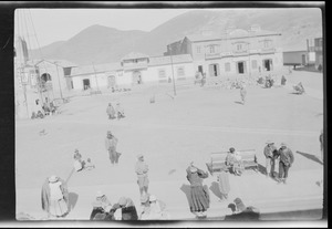 Indians in the marketplace, Juliaca, Peru