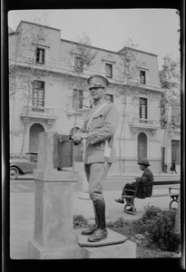 Lima, Peru, traffic cop at Lima