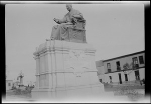 Statue of Bartolome Herrera, University Park, Lima, Peru