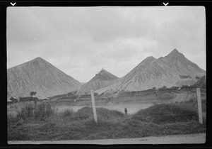 China clay mounds, Cornwall