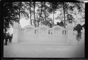 Statues on the grounds of the Basilica of Saint Therese, Lisieux