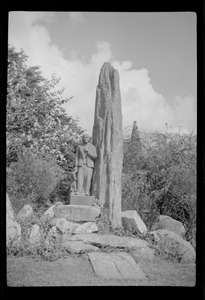 World War monument at Plozevet, France