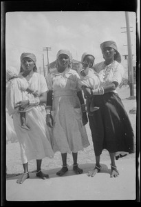Indian women, Demerara, Georgetown, British Guiana, S. A.
