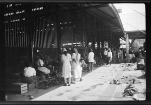 The market in Demerara, Georgetown, British Guiana, S. A.