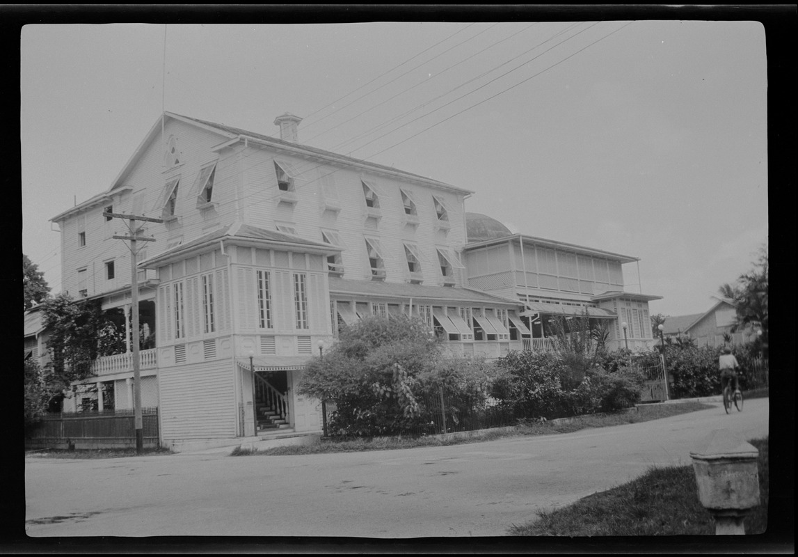 Hotel where I stopped, Demerara, Georgetown, British Guiana, S. A.