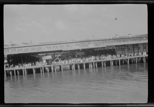 The pier at Demerara, Georgetown, British Guiana, South America