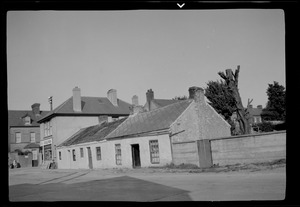 Poor houses near the church