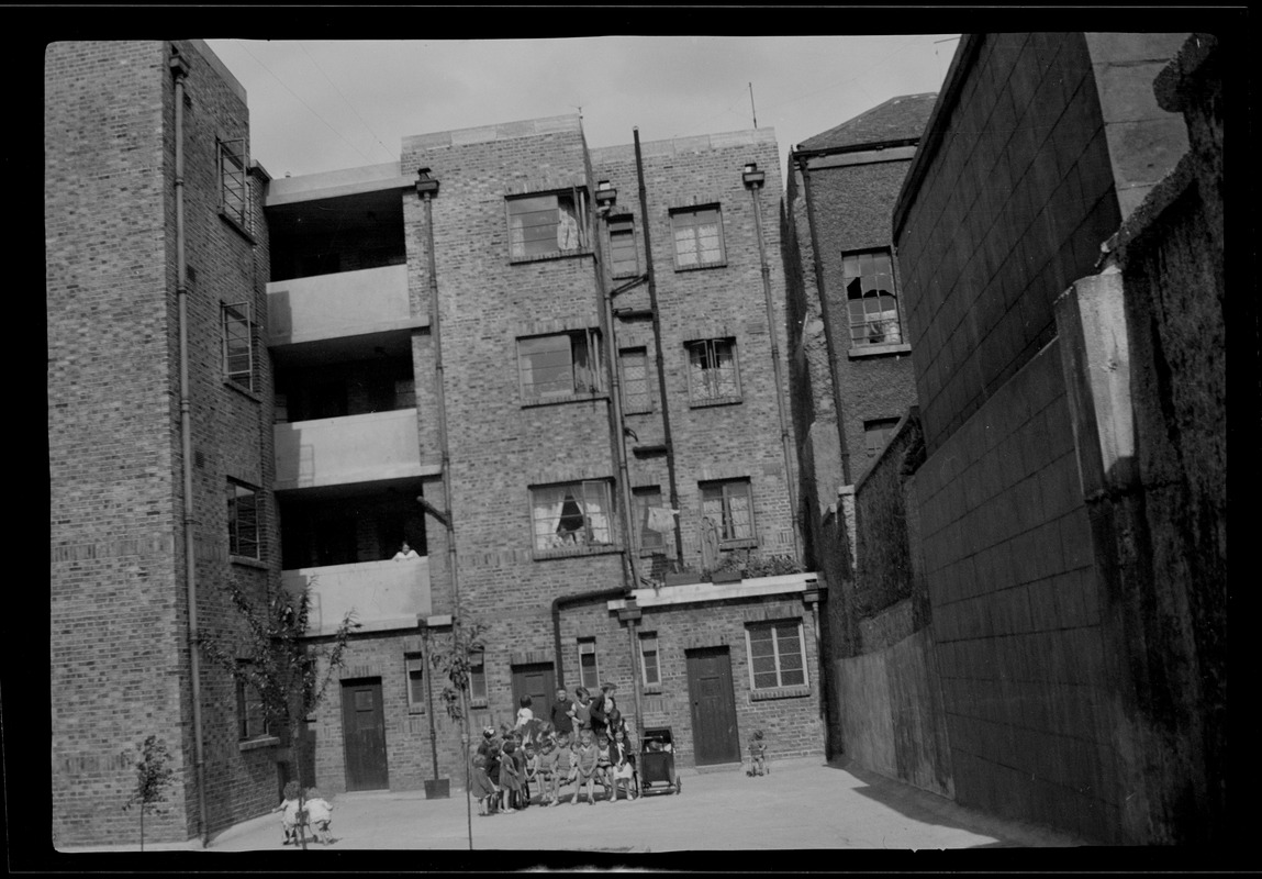 Rear of St. Ultan's "Flats," Charlemont Street Digital Commonwealth