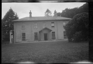 Home of the Misses Wynne, Avoca, Ireland, front entrance, site of the "Avoca Industries"