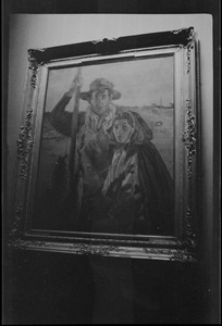 "A man and woman of Aran" by Keating in the Municipal Gallery of Modern Art, Dublin, Ireland