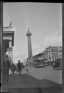 Nelson's Pillar on O'Connell Street
