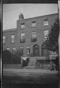 10 Pembroke Rd., Dublin, home of Miss Evelyn Gleeson, where I lived from August 1921