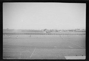 Hurling match at Croke Park, Dublin. Entertainment given for the members of the World Federation of Education Associations