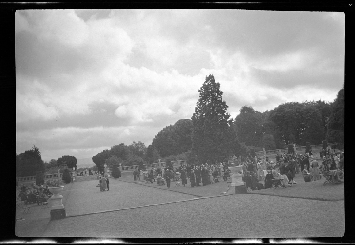 The garden party on the grounds of the Vice-regal Lodge for members and friends attending the World Federation of Education Associations Conference in Dublin