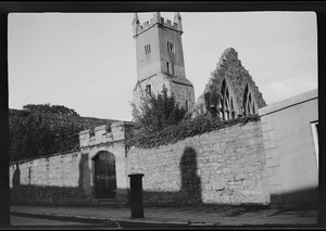 The old cathedral [i.e. Ennis Friary], Ennis, Co. Clare