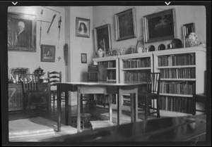The dining room at "Dun Emer," home of Miss Evelyn Gleeson, Dundrum, Co. Dublin, Ireland