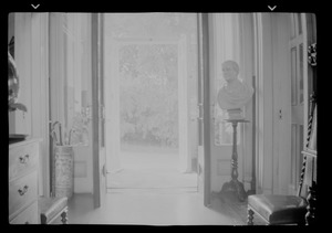 "Dun Emer," Dundrum, Co. Dublin, Ireland, home of Miss Evelyn Gleeson, view from the front-hall towards the entrance