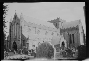 Kilkenny, Ireland, the old cathedral and graveyard