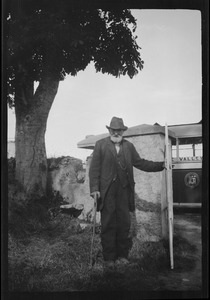 The old attendant at Monasterboice