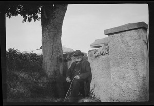 The old attendant at Monasterboice