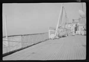 Lifeboat on the S. S. American Merchant