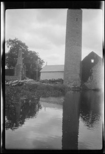 Roscrea, Co. Tipperary, Ireland, the round tower