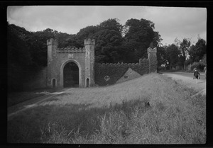 (Valley of the Boyne Tour) Entrance to Slane Castle, residence of the Marchioness of Conyngham
