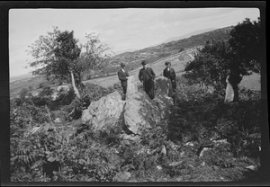 Dolmen, Rathmullan, Co. Donegal, Fr. O'Doherty and friends