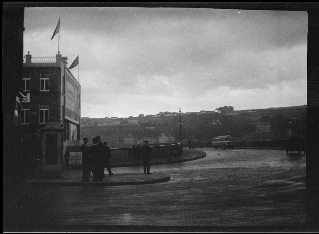 The new "Craigavon" bridge, Londonderry, Ireland (a rainy day