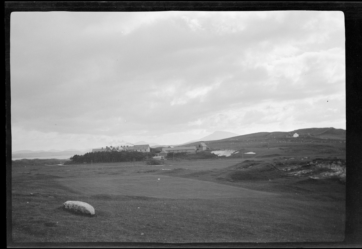 Downings, Co. Donegal, Rosapenna Hotel in the distance, snap taken in the golf links