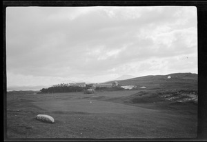 Downings, Co. Donegal, Rosapenna Hotel in the distance, snap taken in the golf links