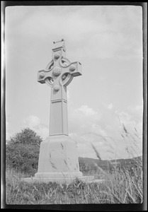 Glenveigh [i.e. Glenveagh], Co. Donegal, cross erected over the site of the supposed birthplace of St. Columba