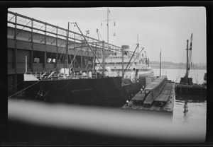 S. S. American Trader in port at New York