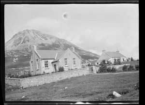 The National School, Co. Donegal, Mt. Errigal in the background