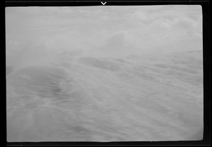 Sea scene from the S. S. Scythia leaving Galway