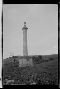 The O'Brien monument seen on the drive to or from Lisdoonvarna