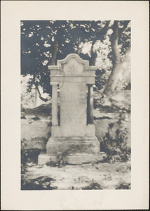 Grave of Palaeologus [i.e. Ferdinand Palaiologos], the last of the line of Greek Christian Emperors, graveyard of St. John's Church, Barbados, B. W. I.